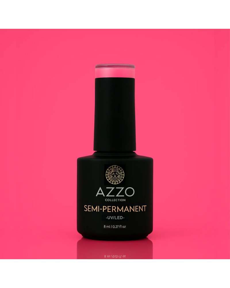 Vernis rose fuchsia 203 – Intense, lumineux et longue tenue | Azzo