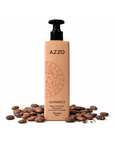 GLOSSIFICA Masque au Beure de Cacao - Illuminateur et Brillance - 200 ml