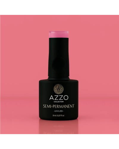 Vernis rose pêche 211 – Doux, lumineux et longue tenue | Azzo