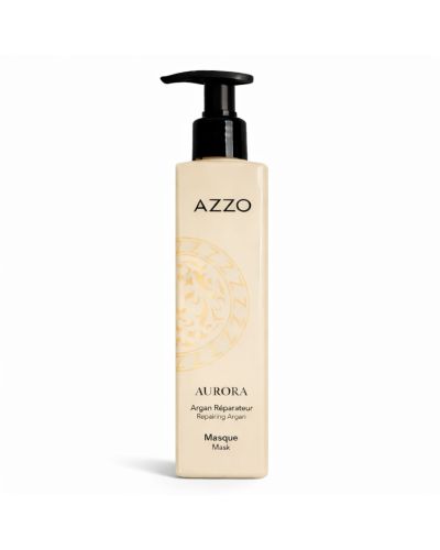 AURORA Masque Réparateur à L'Huile d'Argan - Cheveux Secs et Bouclés - 200 ml