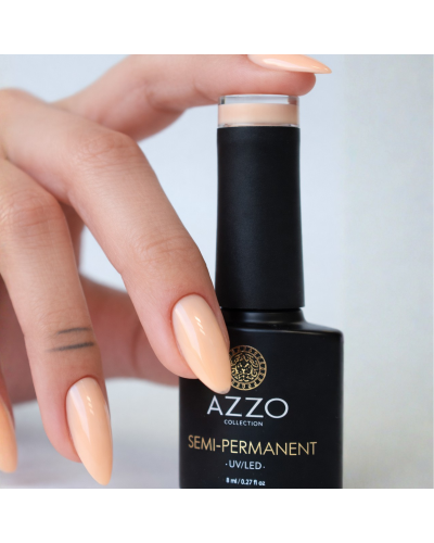 Vernis semi permanent végan - 8 ml / N°190 - orange pastel