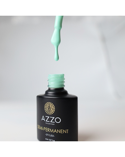 Vernis semi permanent végan - 8 ml / N°189 - vert eau pastel