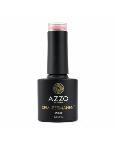 Vernis semi permanent végan - Rubber base 8 ml / N°244 - Rose Poudrée