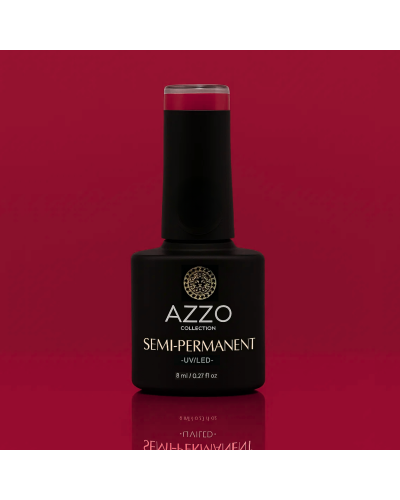 Vernis Bordeaux Intense – Vegan, Sans TPO, Extra Brillance | Azzo