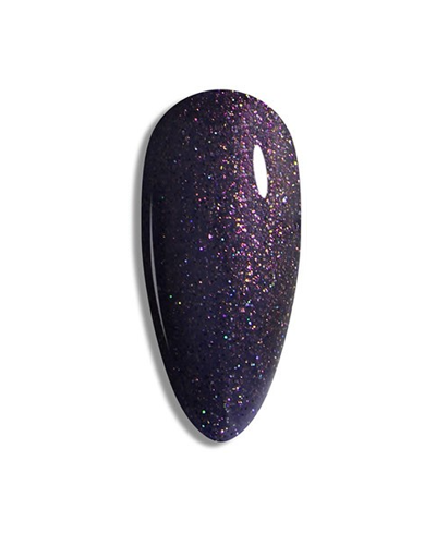 Vernis Violet Anthracite Pailleté – Vegan, Sans TPO, Tenue 4 Semaines | Azzo