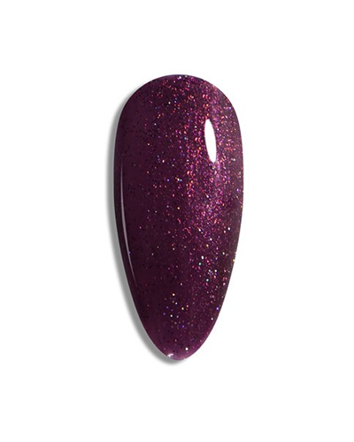 Vernis Violet Prune Pailleté – Vegan, Sans TPO, Brillance Intense | Azzo