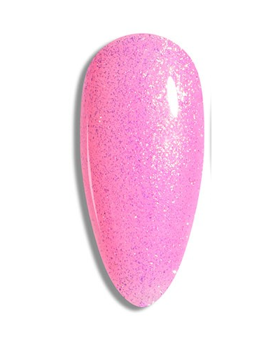 Vernis Rose Vif Pailleté – Vegan, Sans TPO, Brillance Longue Tenue | Azzo